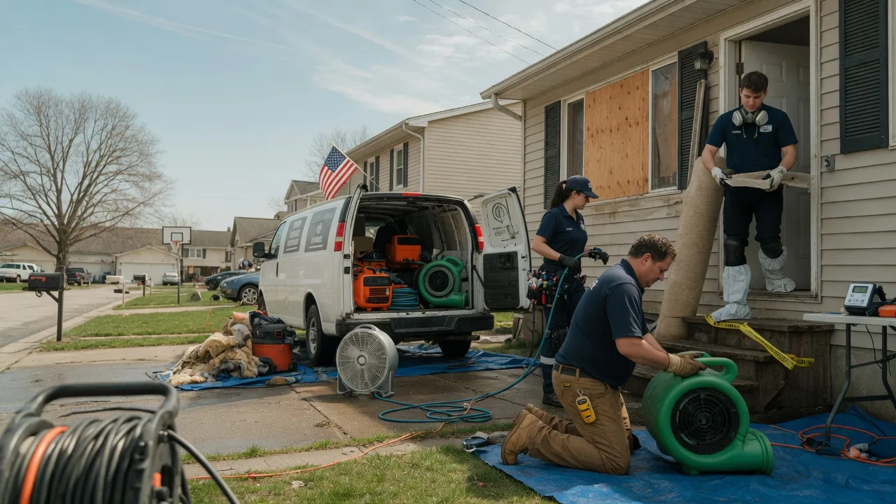 Water Damage Restoration in Martinsville, IN near me